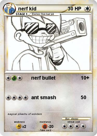 Pokemon nerf kid