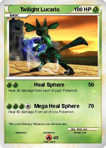 Pokemon Twilight Lucario