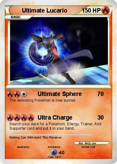 Pokemon Ultimate Lucario