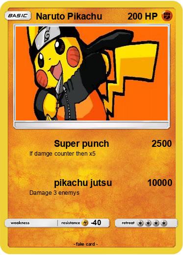 Pokemon Naruto Pikachu