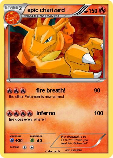 Pokemon epic charizard