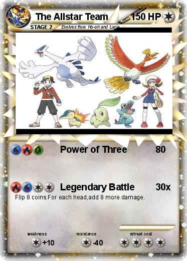 Pokemon The Allstar Team
