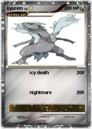 Pokemon kyurem
