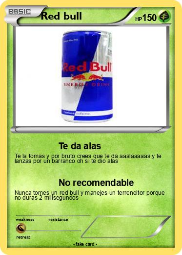 Pokemon Red bull