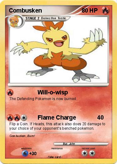 Pokemon Combusken