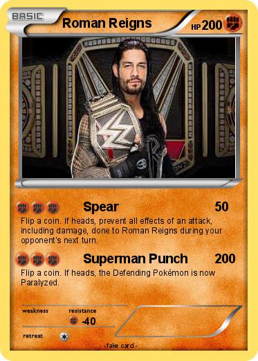 Pokemon Roman Reigns