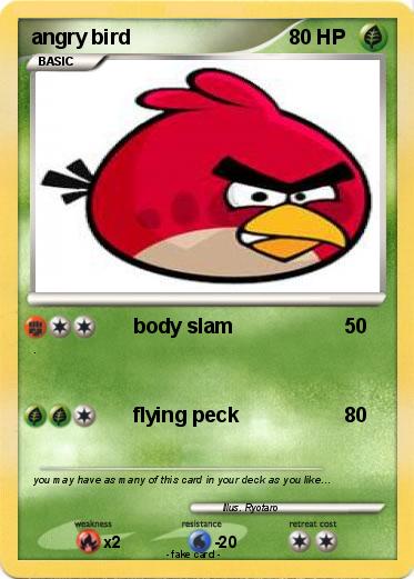 Pokemon angry bird