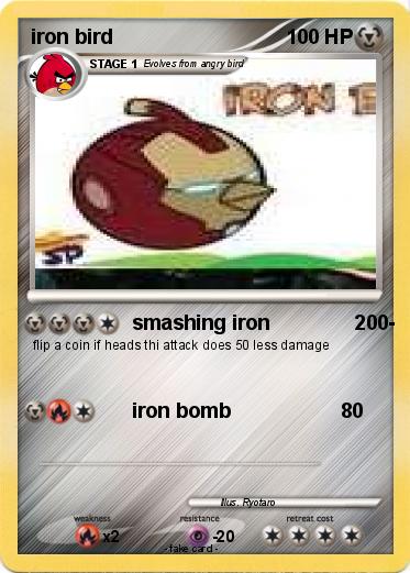 Pokemon iron bird
