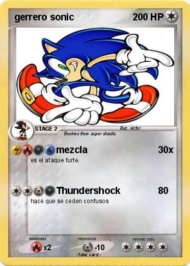 Pokemon gerrero sonic