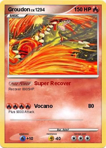 Pokemon Groudon
