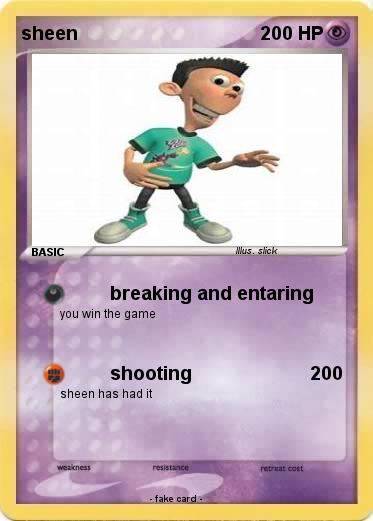 Pokemon sheen