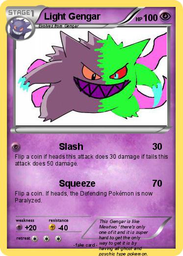Pokemon Light Gengar
