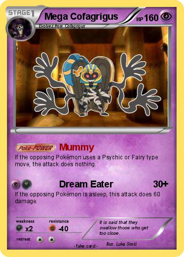 Pokemon Mega Cofagrigus