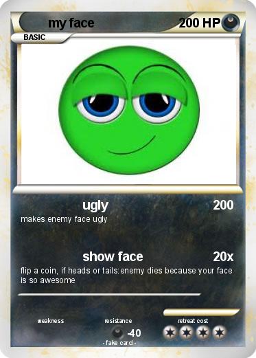 Pokemon my face