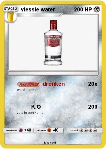 Pokemon vlessie water