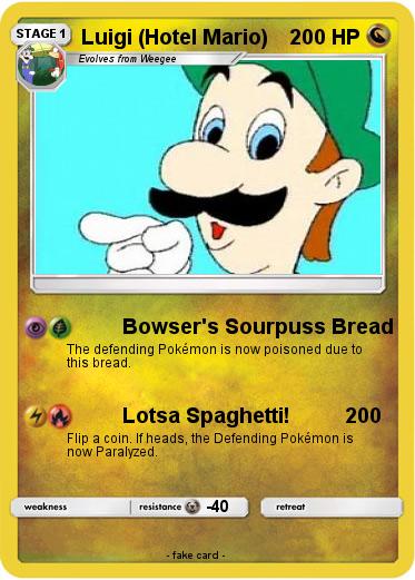 Pokemon Luigi (Hotel Mario)