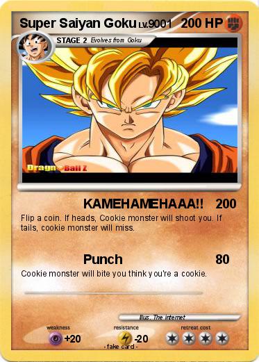 Pokemon Super Saiyan Goku