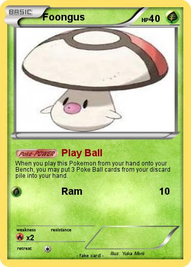 Pokemon Foongus
