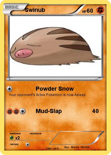 Pokemon Swinub