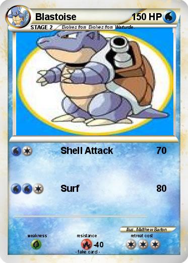Pokemon Blastoise