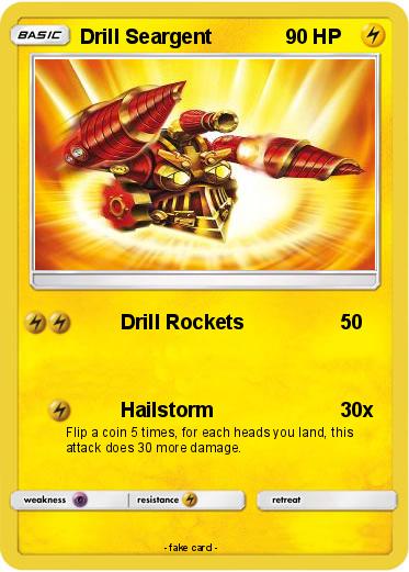 Pokemon Drill Seargent