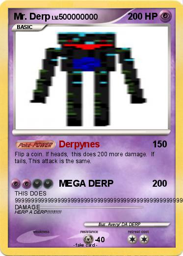 Pokemon Mr. Derp