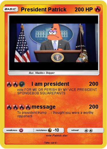 Pokemon President Patrick