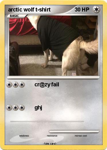 Pokemon arctic wolf t-shirt