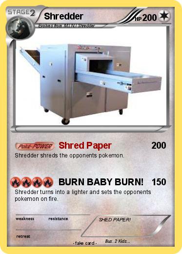 Pokemon Shredder