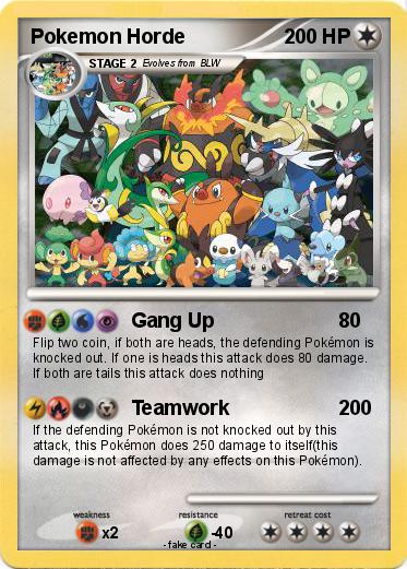 Pokemon Pokemon Horde