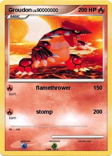 Pokemon Groudon