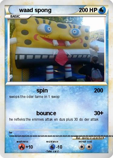 Pokemon waad spong