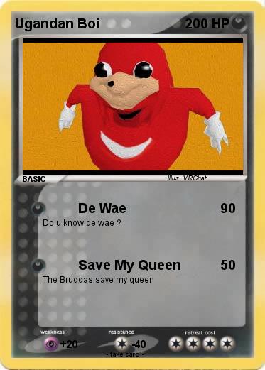 Pokemon Ugandan Boi