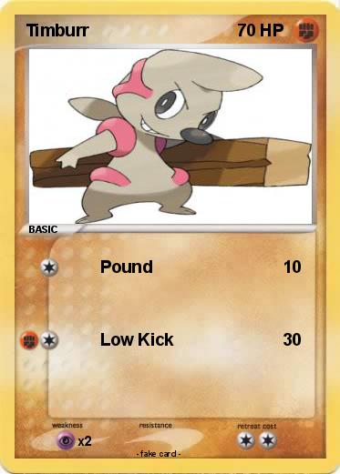 Pokemon Timburr