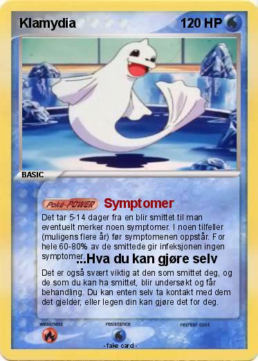 Pokemon Klamydia