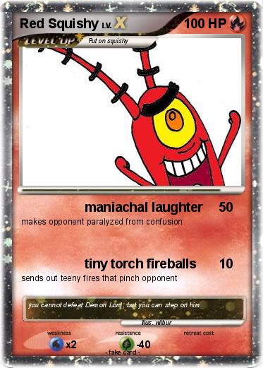 Pokemon Red Squishy