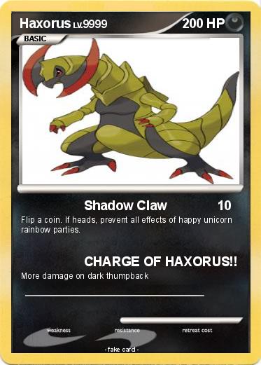 Pokemon Haxorus