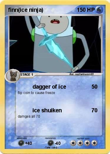 Pokemon finn(ice ninja)