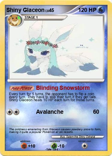 Pokemon Shiny Glaceon