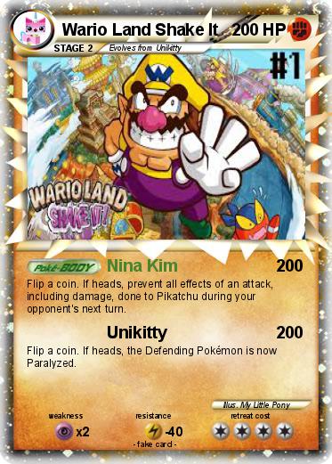 Pokemon Wario Land Shake It