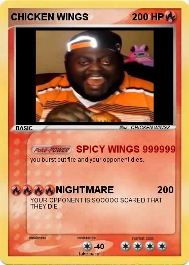 Pokemon CHICKEN WINGS
