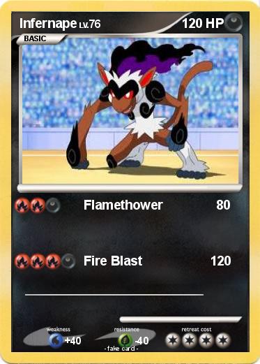 Pokemon Infernape