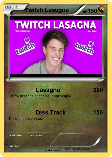 Pokemon Twitch Lasagna