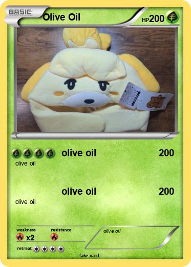 Pokemon Olive Oil