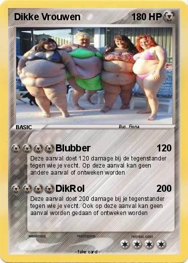 Pokemon Dikke Vrouwen