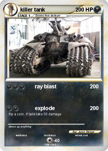 Pokemon killer tank