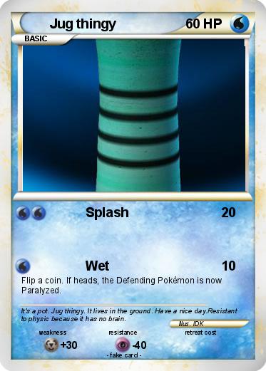 Pokemon Jug thingy