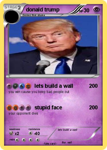 Pokemon donald trump