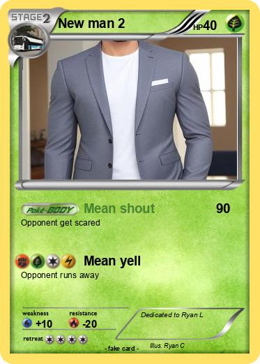Pokemon New man 2