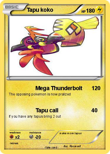 Pokemon Tapu koko